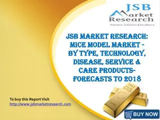 JSB Market Research: Mice Model Market