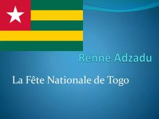 renne adzadu