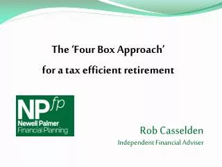 Rob Casselden Independent Financial Adviser