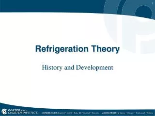 Refrigeration Theory