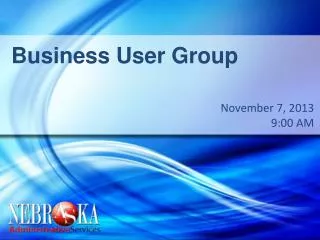 Business User Group