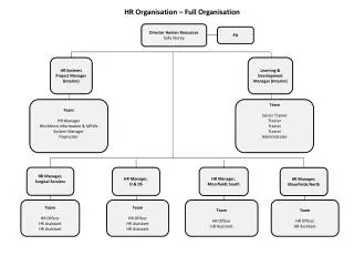 HR Organisation – Full Organisation