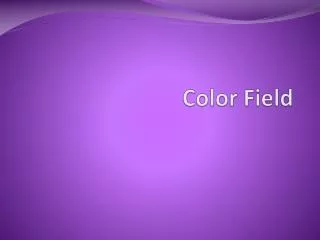 Color Field