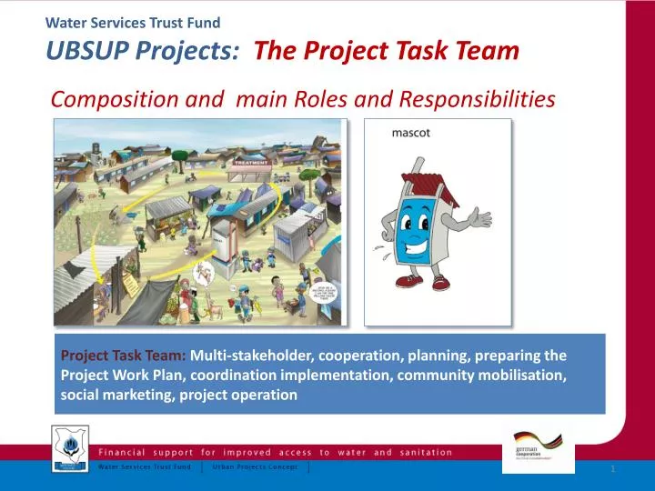 water services trust fund ubsup projects the project task team