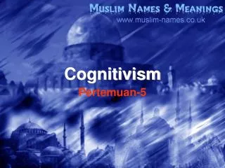 cognitivism