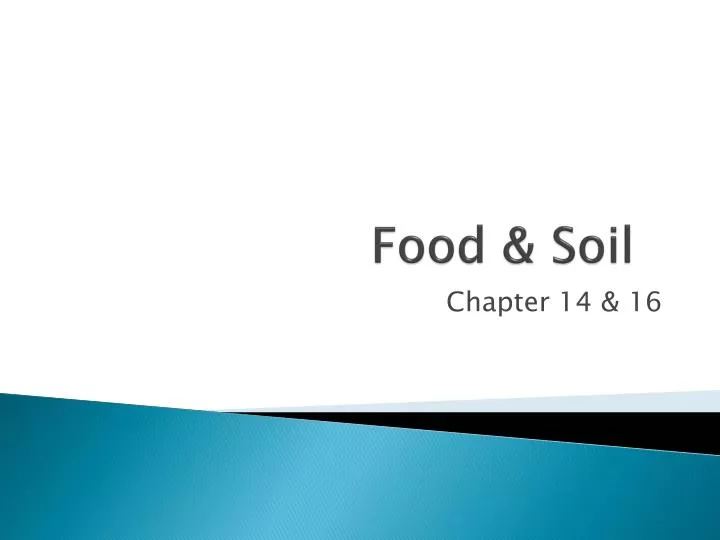 food soil