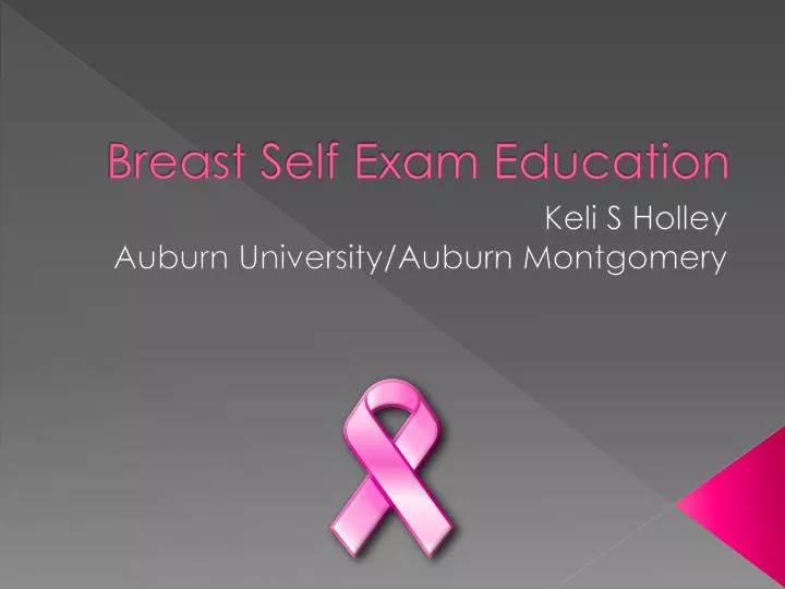 breast self exam education