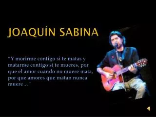 joaqu n sabina