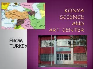 Konya scIence and art center