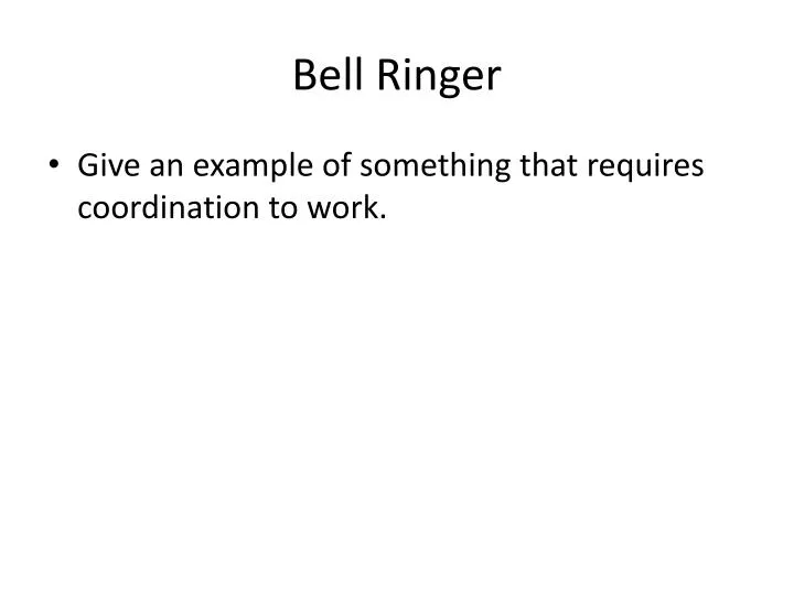 bell ringer