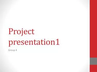 Project presentation1