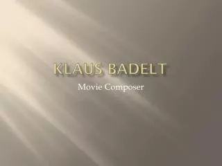 Klaus Badelt