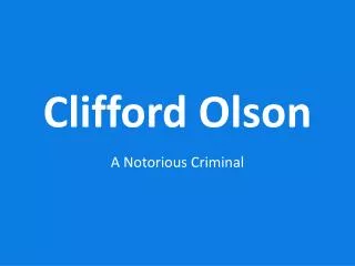 Clifford Olson
