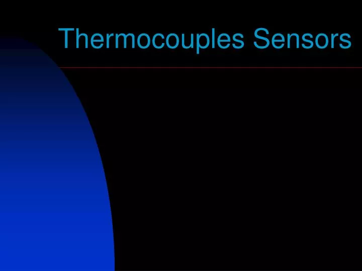 thermocouples sensors