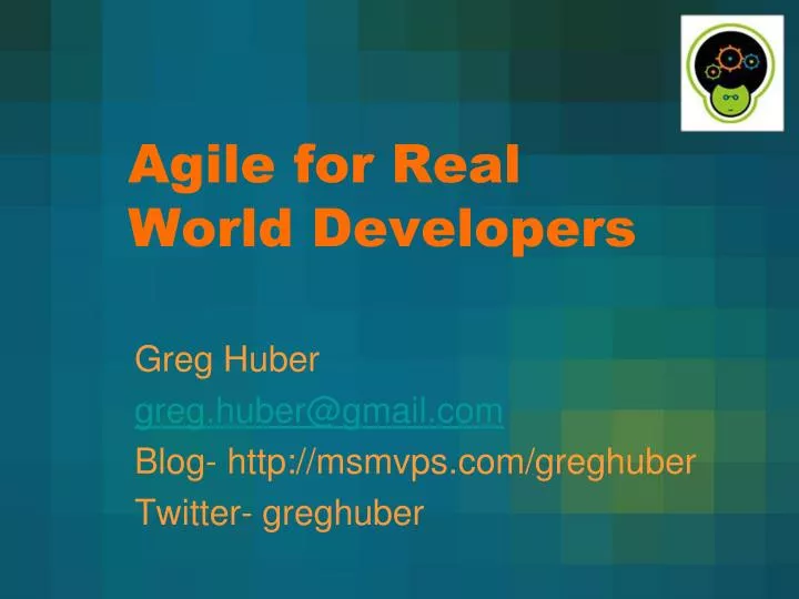 agile for real world developers