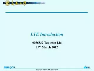LTE Introduction