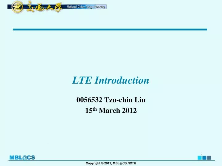 lte introduction