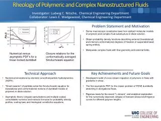 Rheology of Polymeric and Complex Nanostructured Fluids