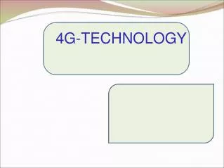 4G-TECHNOLOGY
