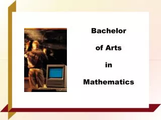Bachelor of Arts in Mathematics