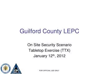 Guilford County LEPC