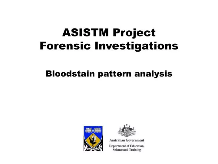 bloodstain pattern analysis