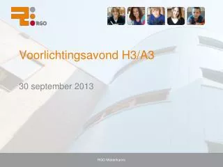 voorlichtingsavond h3 a3