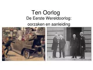 ten oorlog