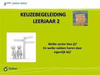 KEUZEBEGELEIDING LEERJAAR 2