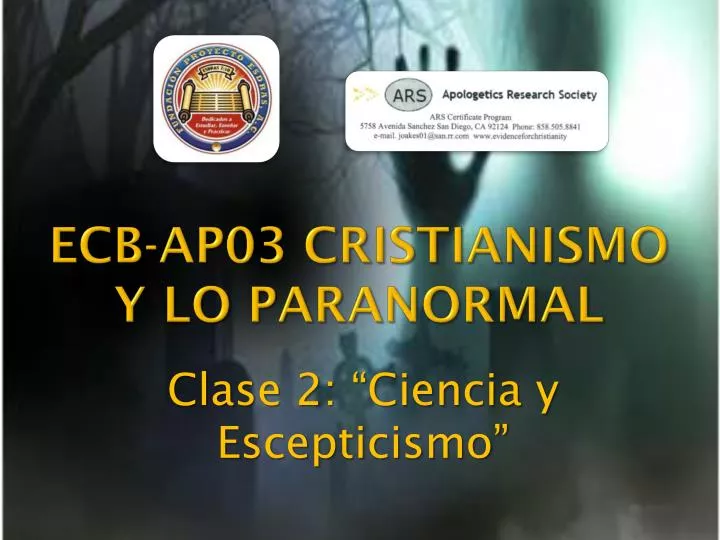ecb ap03 cristianismo y lo paranormal
