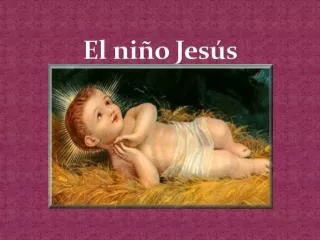 el ni o jes s