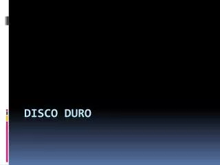 disco duro