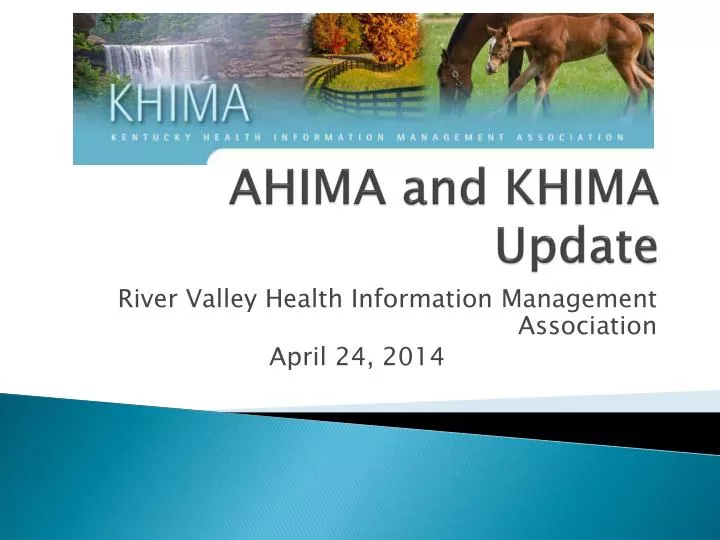 ahima and khima update
