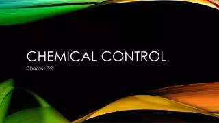 Chemical Control