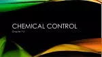 Chemical Control - slide 1