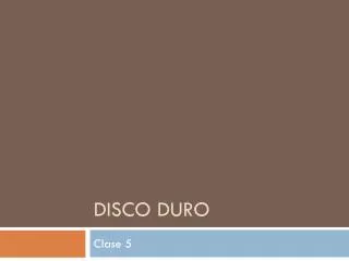 disco duro