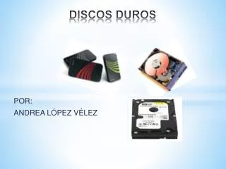 discos duros