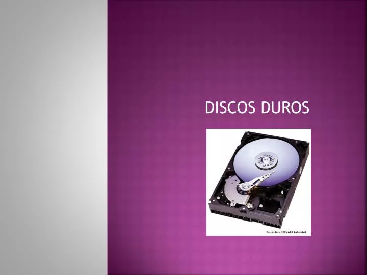 discos duros