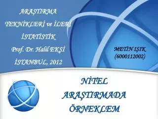 n tel ara tirmada rneklem