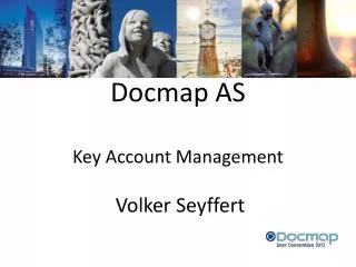 Docmap AS Key Account Management Volker Seyffert