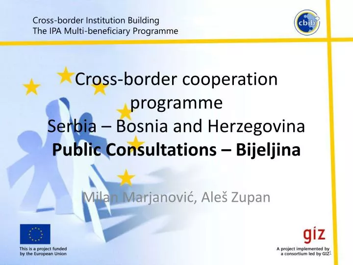 cross border cooperation programme serbia bosnia and herzegovina public consultations bijeljina