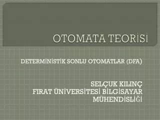 otomata teor s