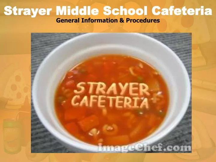 strayer middle school cafeteria