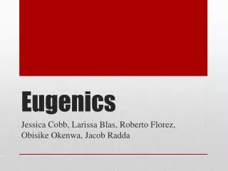 Eugenics