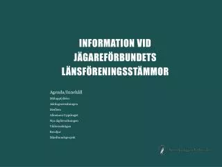 information vid j garef rbundets l nsf reningsst mmor