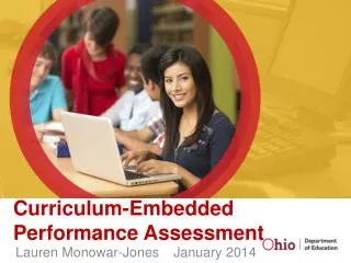 Curriculum-Embedded Performance Assessment