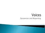 Voices - slide 1