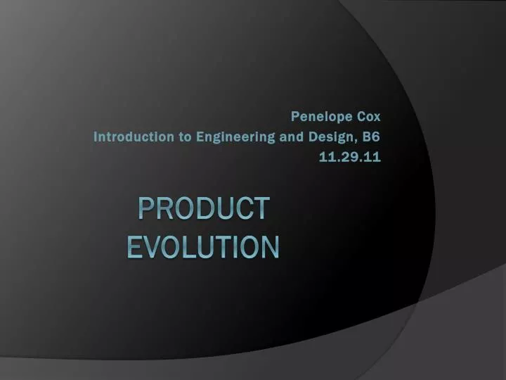 penelope cox introduction to engineering and design b6 11 29 11