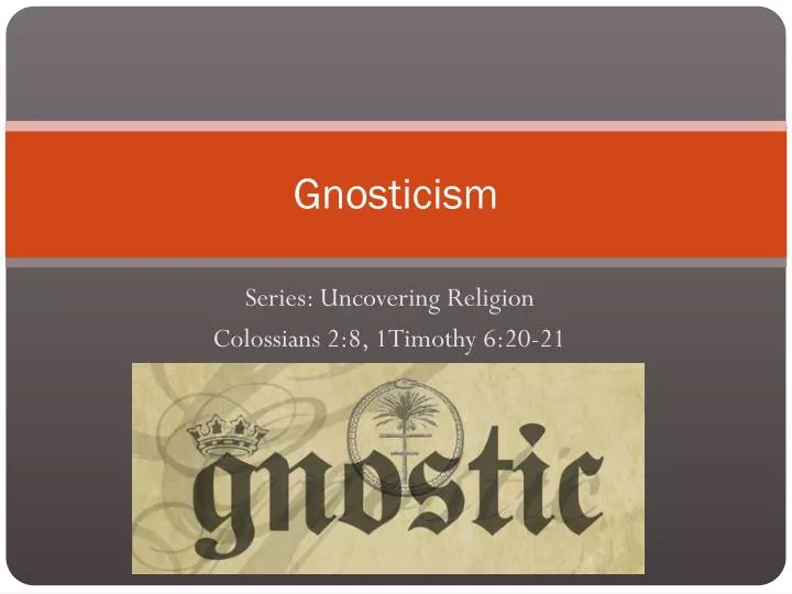 gnosticism