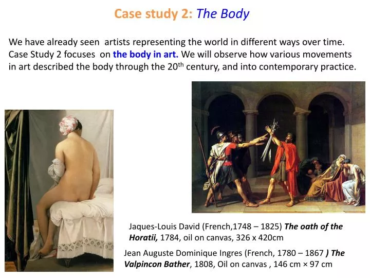 case study 2 the body